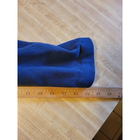 Breckenridge Full Zip Christmas Holiday Ugly Cardigan Sweater Blue Womens Large - Picture 8 of 9